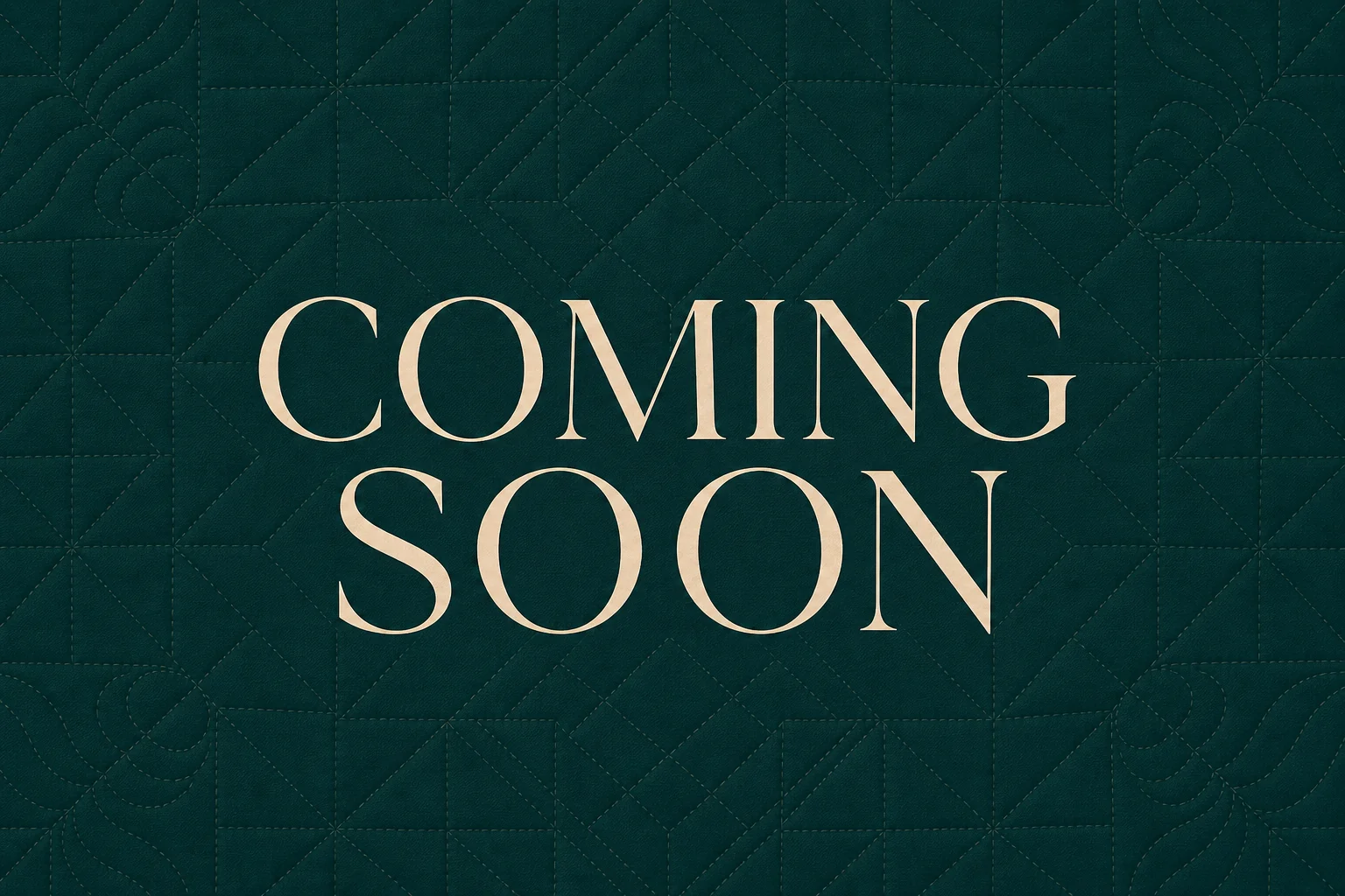 Coming Soon - Shop opening soon